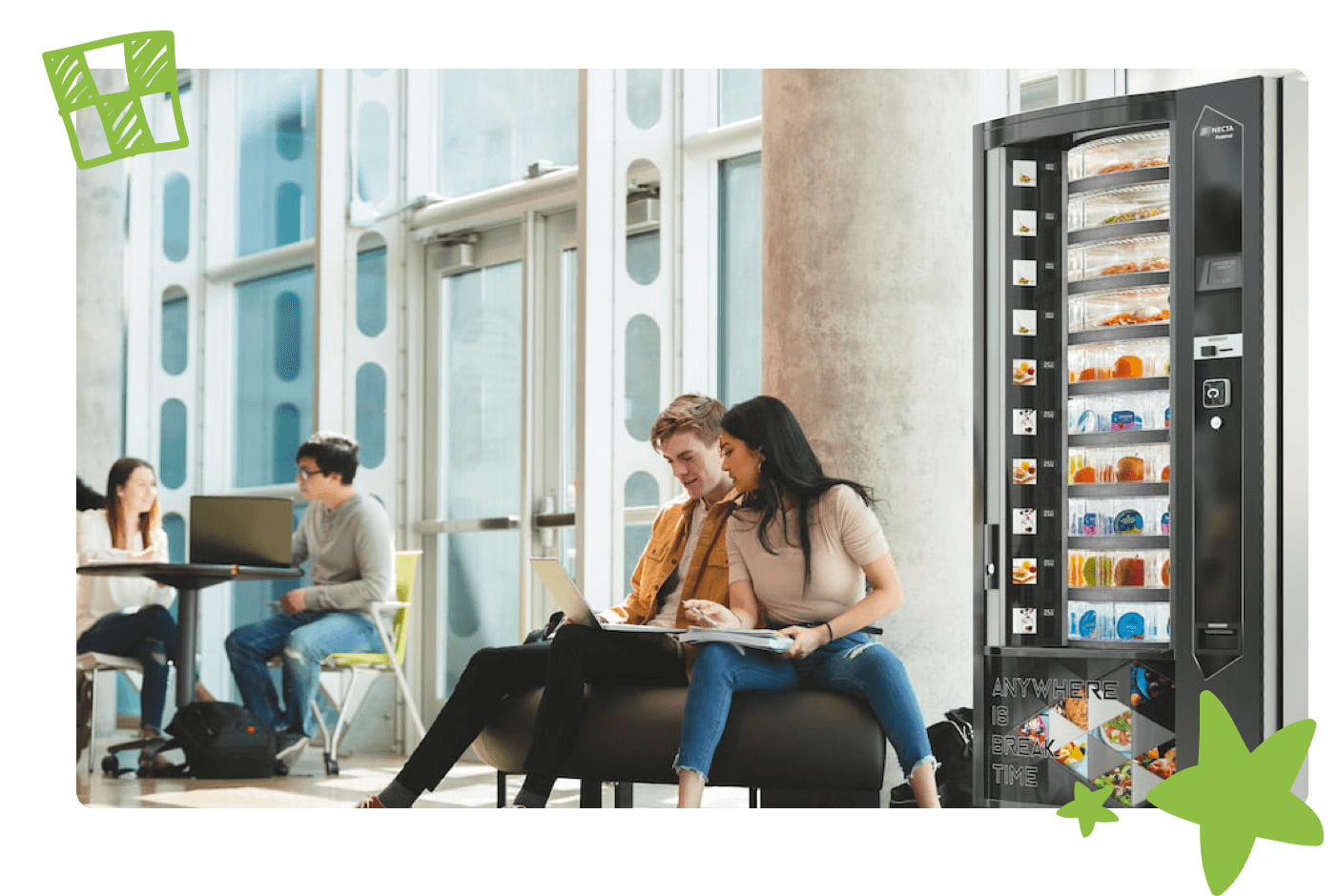 Fresh & Frozen Food Vending Machines